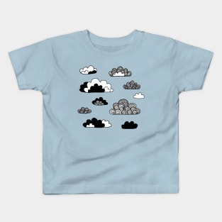 Clouds pattern Kids T-Shirt